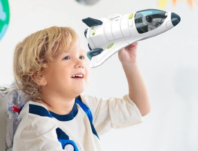 Set navetă spațială cu astronaut și efecte sonore | image