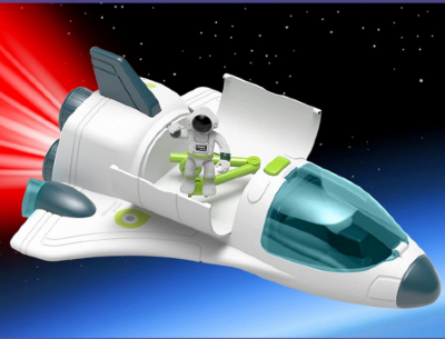 Set navetă spațială cu astronaut și efecte sonore | image