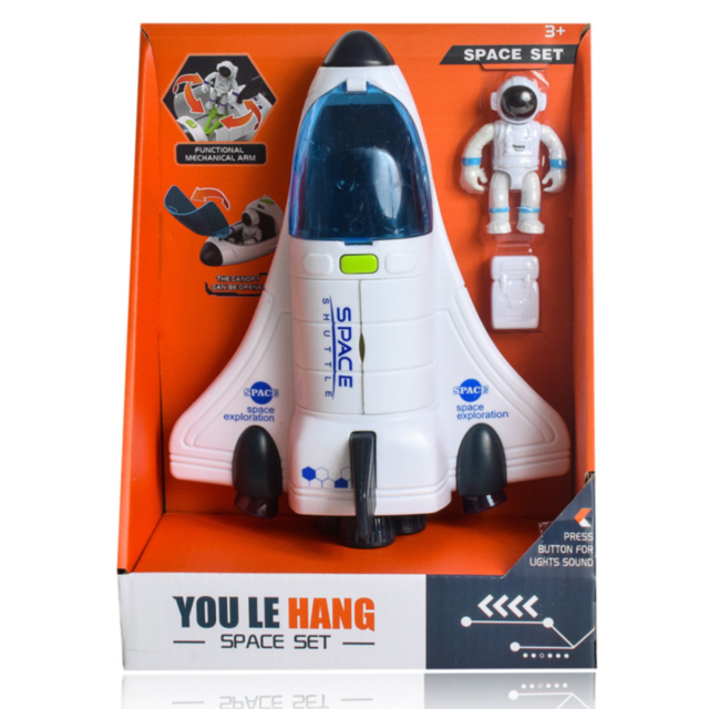Set navetă spațială cu astronaut și efecte sonore