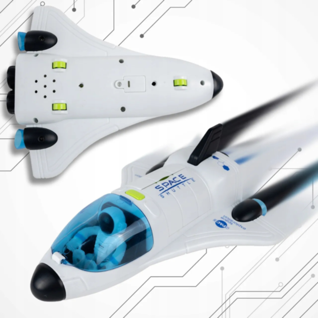 Set navetă spațială cu astronaut și efecte sonore