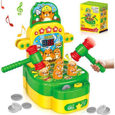 Joc interactiv „Lovește cârtița” cu lumini și sunete | image