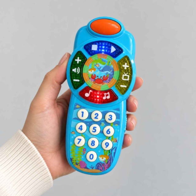 Telefon muzical educativ pentru copii cu lumini și sunete