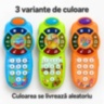 Telefon muzical educativ pentru copii cu lumini și sunete