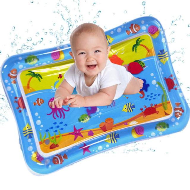 Covoraș Gonflabil cu Apă și Animale Marine pentru Bebeluși