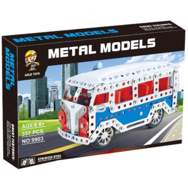 Constructor metalic microbuz 337 piese diy