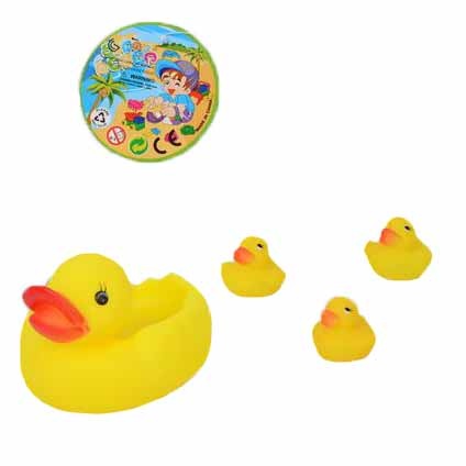 Set 4 Rățuște de Baie cu Piuitoare