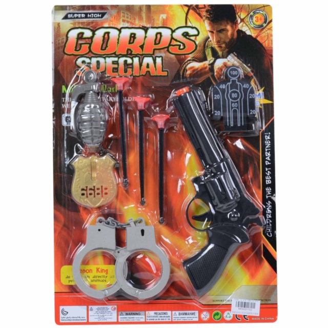 Pistol cu 3 Ventuze, Catușe și Grenadă