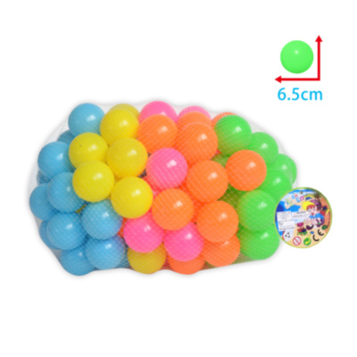 Set 100 Bile Colorate din Plastic | image