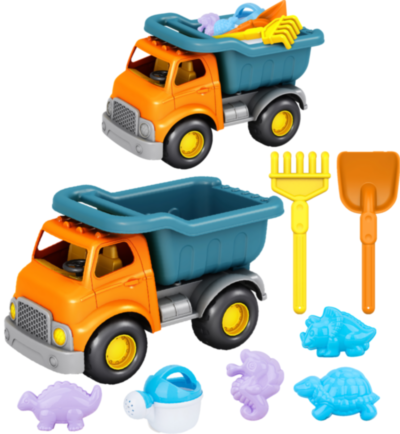 Camion cu 7 Accesorii de Nisip, 29cm | image