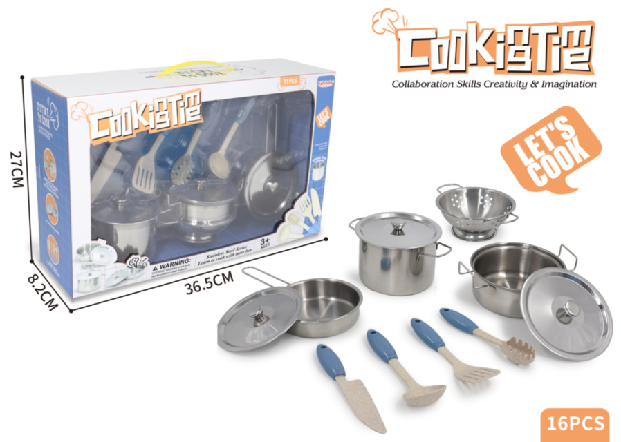 Set Veselă din Metal 11 piese