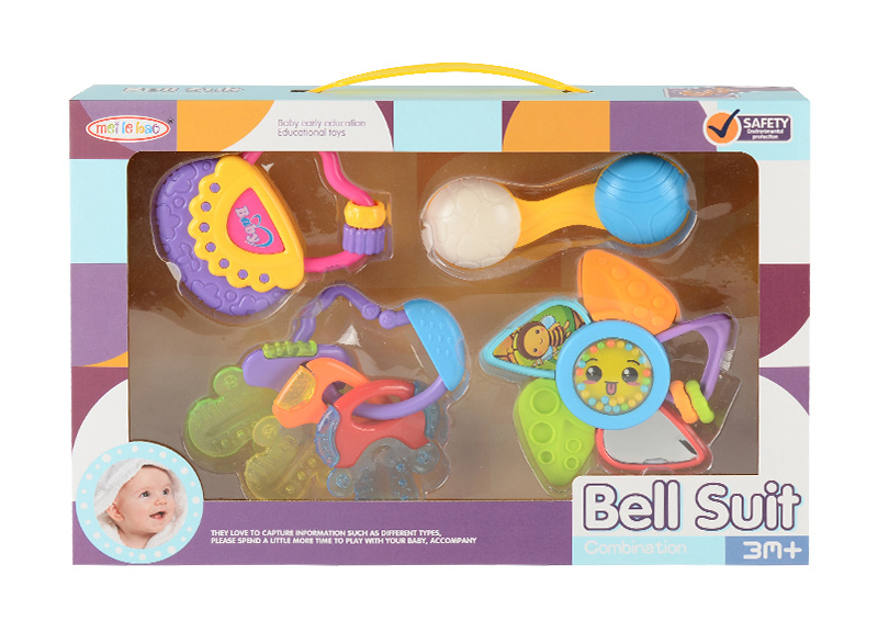 Set 4 Zornăitoare Colorate