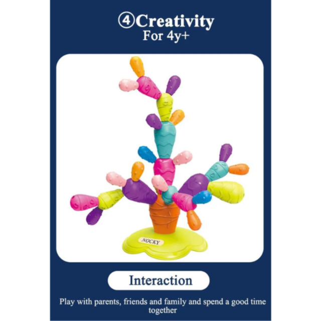 Cactus Magnetic Educativ 31 Piese - Distracție și Dezvoltare