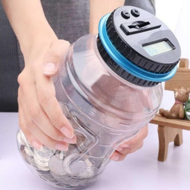 Pușculiță Digitală cu Numărătoare de Monede – Economisire Simplă și Distractivă