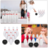 Set Bowling cu 12 Popice și 2 Mingi