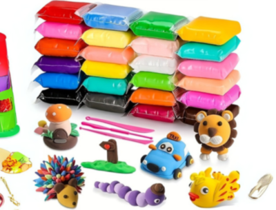 Set 24 Culori Plastilină Inteligentă pentru Modelaj | image