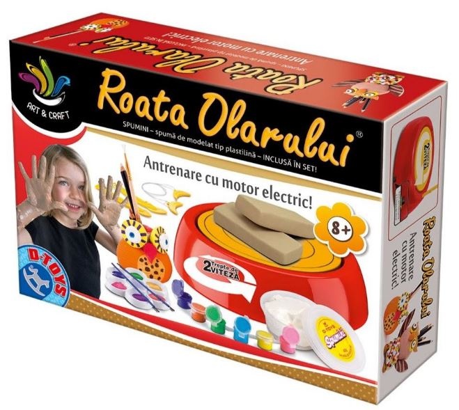 Roata Olarului cu plastilina Spumini