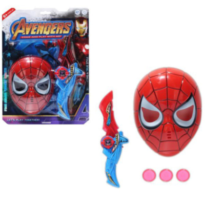 Set Spider Man, Mască și Sabia cu Efecte de Sunete și Lumini | image