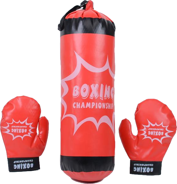 Sac de Box cu Mănuși, 44cm