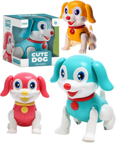 Cățel Interactiv care Merge cu Sunete și Lumini  | image