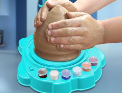 Set Olărit pentru Copii cu Lut, Culori și Unelte (culoare aleatorie) | image