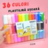 Set Plastilină Ușoară Super Light Clay 36 Culori