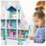 Casă de păpuși mare cu accesorii și figurine