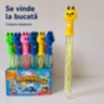 Baghetă baloane de săpun cu animal colorat, display 24 buc., pret 1buc.