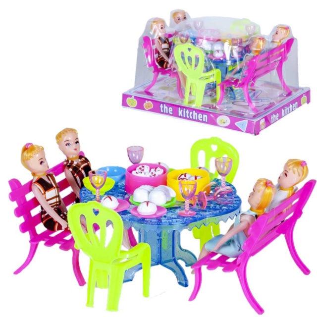 Set 4 Papuși la Masă