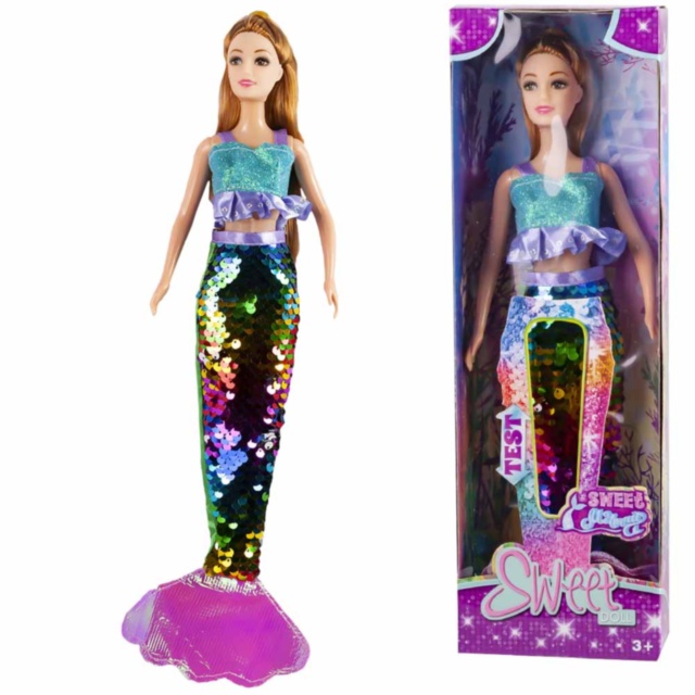 Papusa Steffi Sirena cu Paiete Reversibile