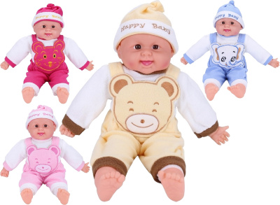 Bebeluș cu Sunete, corp moale 48cm  | image