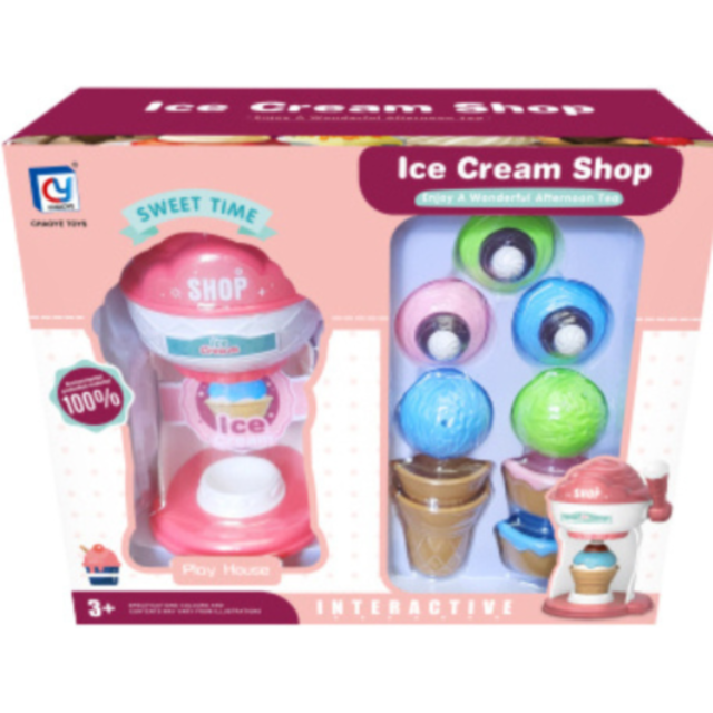 Set de Joacă Interactiv „Magazin de Înghețată” pentru Copii