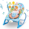 Balansoar pentru Bebeluși cu Vibrații și Jucării – Model Muzical Reglabil max.18kg