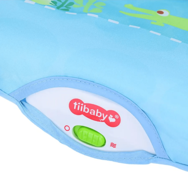 Balansoar pentru Bebeluși cu Vibrații și Jucării – Model Muzical Reglabil max.18kg