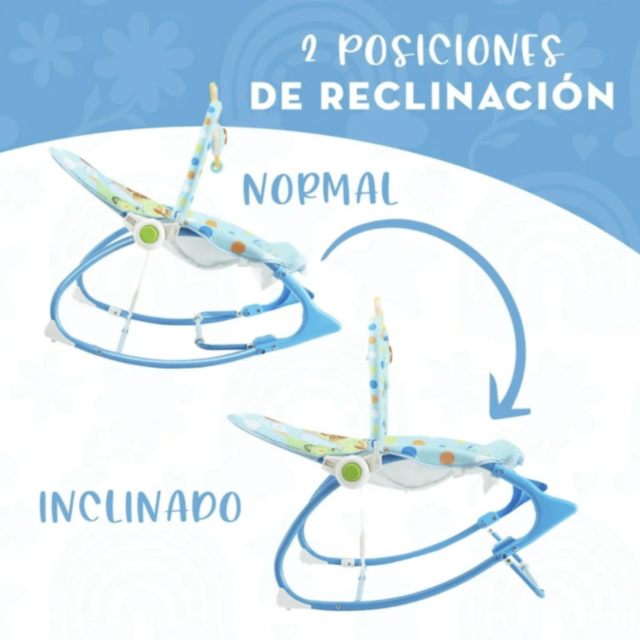 Balansoar pentru Bebeluși cu Vibrații și Jucării – Model Muzical Reglabil max.18kg