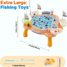 Joc de Pescuit Electric cu Platformă Rotativă - Distracție Interactivă pentru Copii
