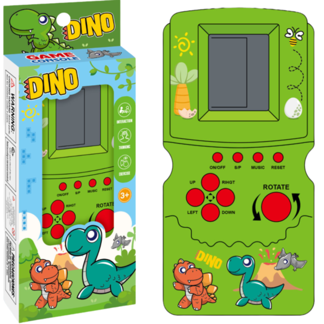 Tetris - Consolă de Jocuri Dino pentru Copii