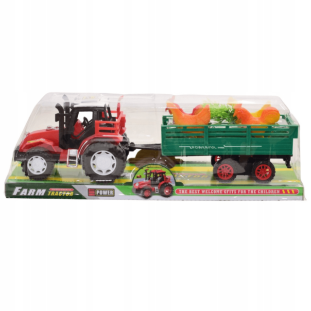 Tractor cu Remorcă și Animale pentru Copii