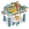 Masă de Construcție cu 186 Piese și Scaun