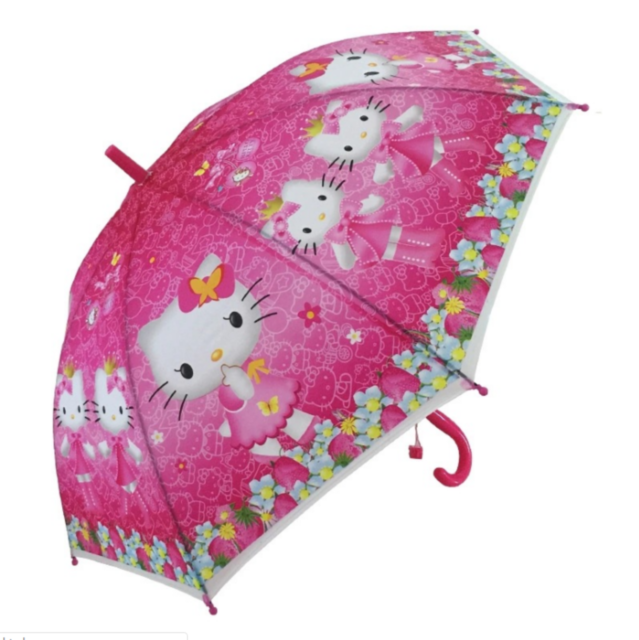 Umbrelă cu Fluier Hello Kitty, din poliester