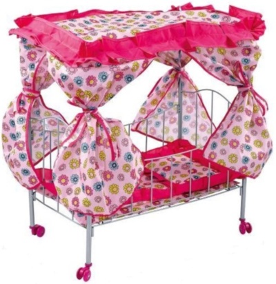 Pătuс pentru Papusă cu Cadru Metalic | image