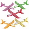 Avion Planor din Polistiren, cu lumina LED, 48cm
