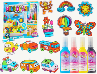 Set de Artă pe Geamuri - Window Art 96+ Modele | image