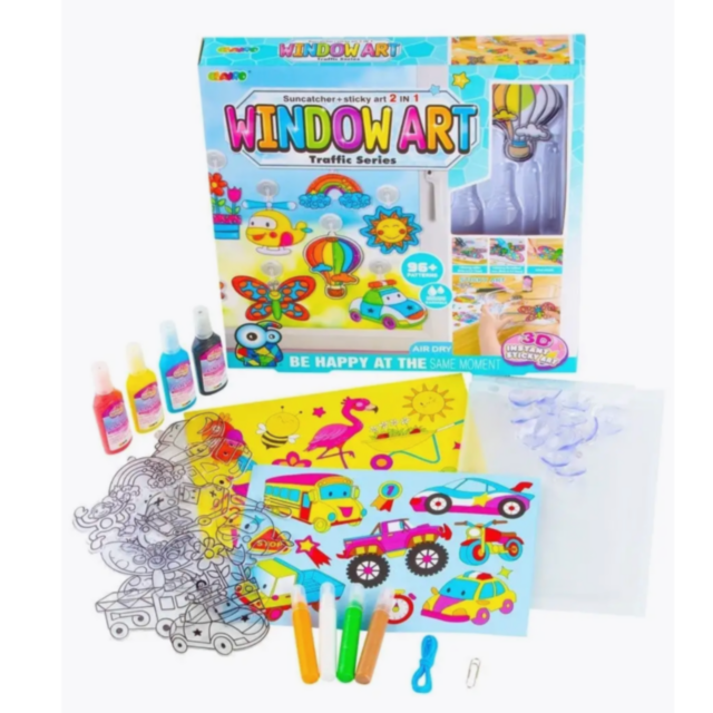 Set de Artă pe Geamuri - Window Art 96+ Modele