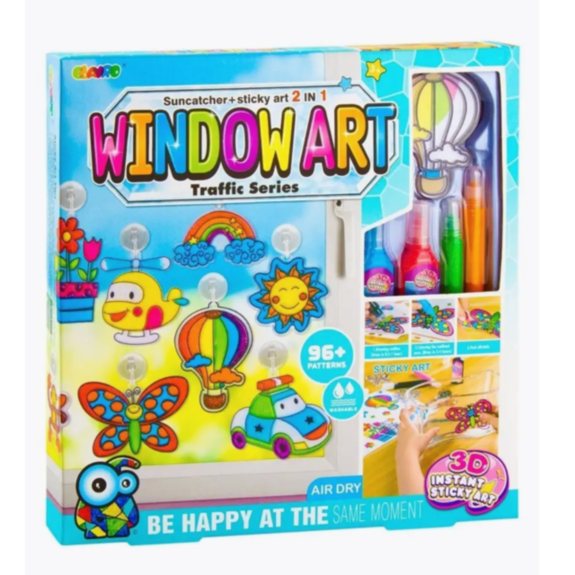 Set de Artă pe Geamuri - Window Art 96+ Modele