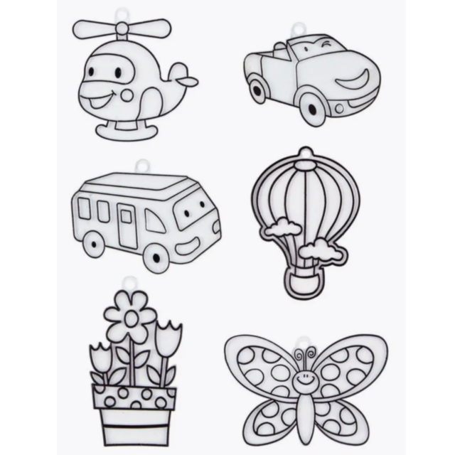 Set de Artă pe Geamuri - Window Art 96+ Modele