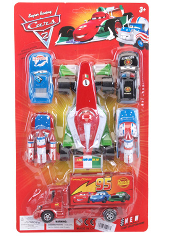 Set 6 Mașinuțe Seria Fulger McQueen   | image