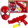 Set Omul Păianjen, Mască și Pistol cu Proiectile de Burete 