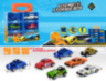 Set Mașinuțe Sportive cu Cutie de Depozitare – 6 Vehicule Die-Cast