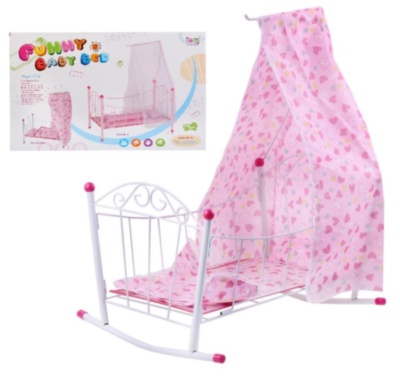 Pătuс pentru Papusă cu Cadru Metalic | image