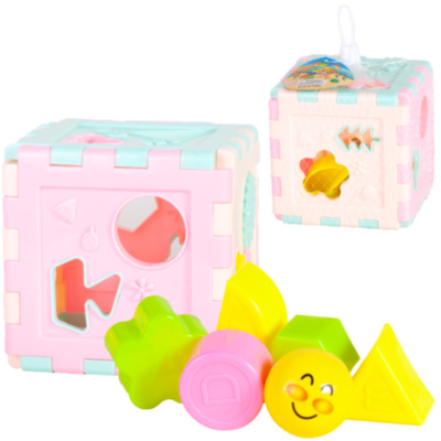 Cub Puzzle Educativ cu Figuri de Stivuit | image